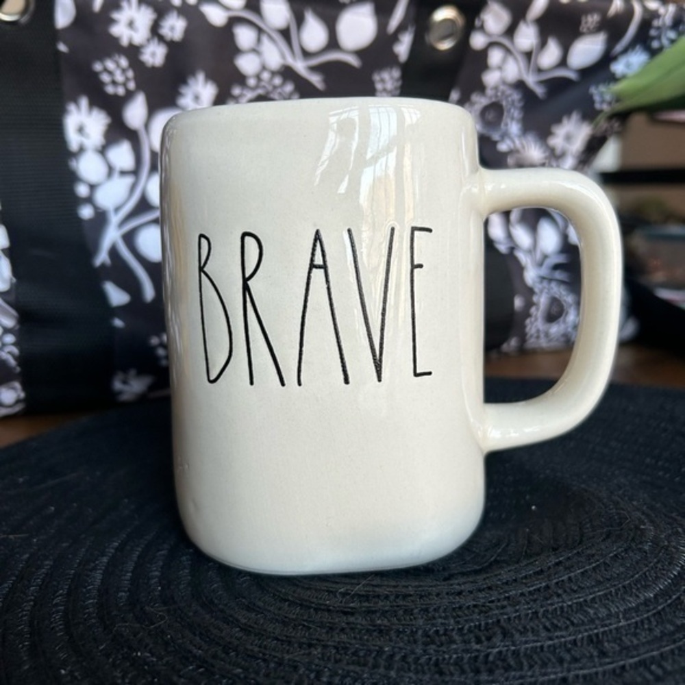 Rae Dunn by Magenta "Brave" Mug- Artisan collection